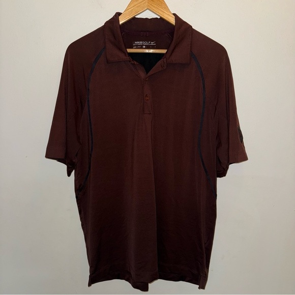 Nike Golf Dri-Fit Short Sleeve Polo Shirt Men’s Size Large - Picture 1 of 9